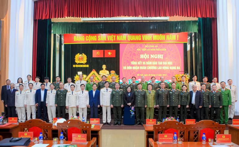 Đào tạo đại học, sau đại học – Mốc son trong 80 năm phát triển của Học viện An ninh Nhân dân